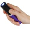 25,000,000 Volt Rechargeable Lipstick Stun Gun with Flashlight, purple